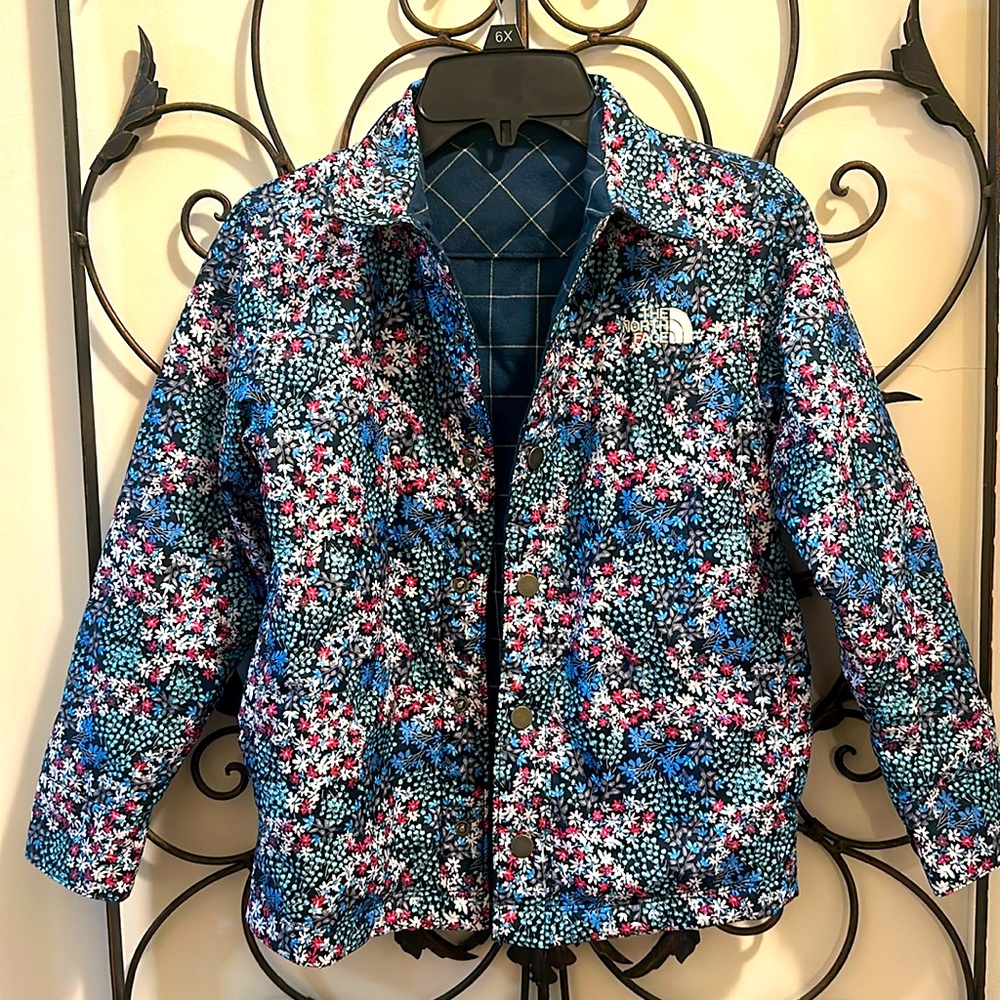 NORTH FACE MOSSBUD SWIRL JACKET GIRLS'